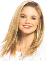 14/26/R10 Red Blonde with Gold Blonde Highlights and Light Brown Roots