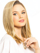 14/26/R10 Red Blonde with Gold Blonde Highlights and Light Brown Roots