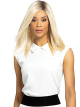 24/102/R12 Gold Blonde with Platinum Highlights with Gold Brown Roots