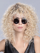 PASTEL BLONDE ROOTED (STYLED AND CURLED)