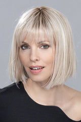 SILVER BLONDE ROOTED