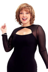 17/23/R8 Beige Blonde and Auburn Blended with Medium Brown Roots