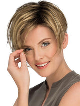 RMH12/26RT4 Light Brown with chunky Golden Blonde highlights and Dark Brown roots