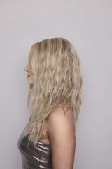 Buttercream Blond rooted