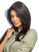 2/4R Very Dark Brown with highlights