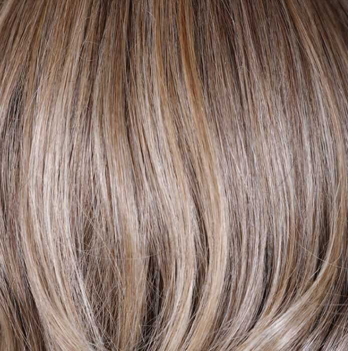 Brown Sugar Blonde Rooted