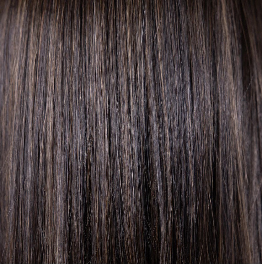 Coolest Dark Brown Rooted