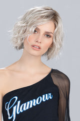 silver blonde rooted