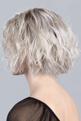 silver blonde rooted