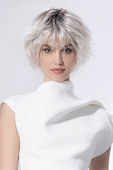 SILVER BLONDE ROOTED