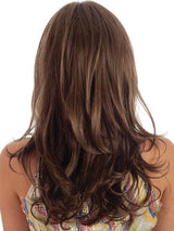 R8LF14 Golden Brown Lightening to Dark Blonde Mix in Front