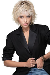 24/102/R12 Gold Blonde with Platinum highlights with Gold Brown roots