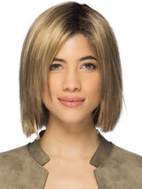 RH12/26RT4 Light Brown w/Fine Golden Blonde Highlights And Dark Roots