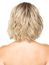 14/26/R10 Light Red Brown Gold Blonde Highlights Rooted Medium Brown