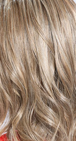 sandy blonde rooted