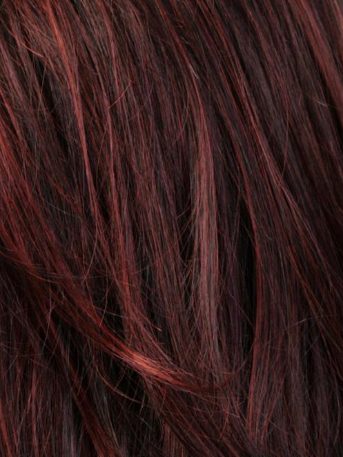 vogue darkest brown deep red blend