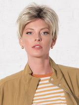 RH1488RT8 Dark Blonde with Light Copper Blonde Highlights and Golden Brown Roots