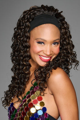 26in Long Curled Headband