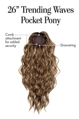 26″ Trending Waves Pocket Pony