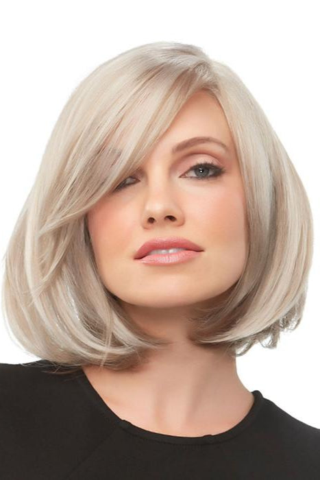 101F48T Soft White Front, Light Brown with 75% Grey Blend with Soft White Tips