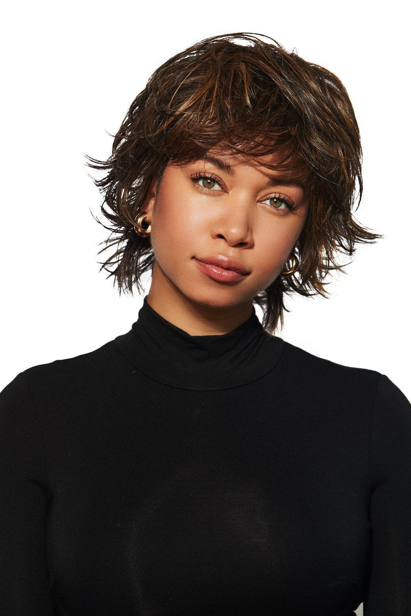 829 Medium Brown with Red highlights