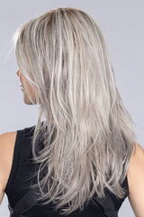 metallic blonde rooted