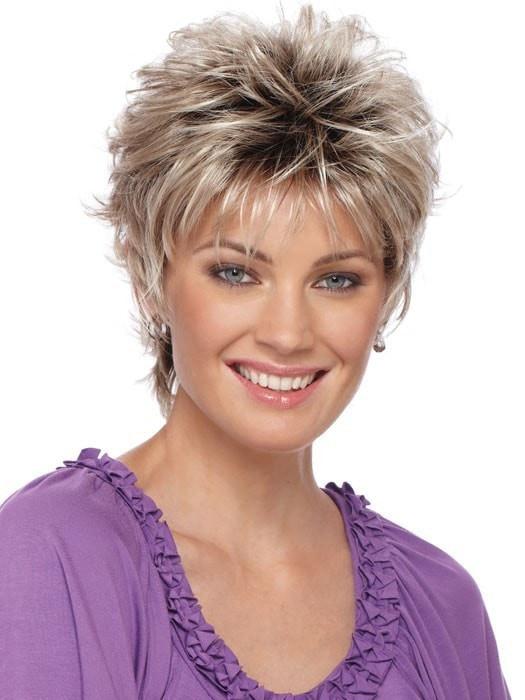 RH1488RT8 Dark Blonde with Light Copper Blonde Highlights & Golden Brown Roots