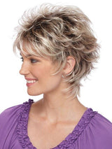 RH1488RT8 Dark Blonde with Light Copper Blonde Highlights & Golden Brown Roots