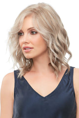 101F48T Soft White Front, Lt Brown w/ 75% Grey Blend w/ Soft White Tips