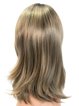 blush blonde rooted