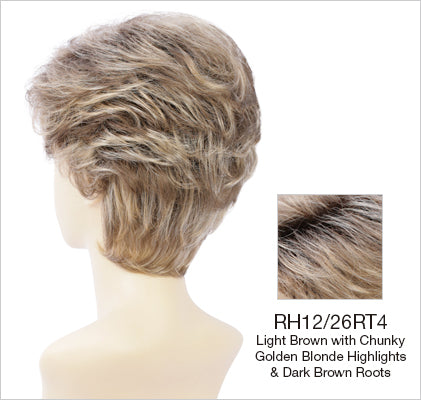 rh12/26rt4 light brown golden highlights dark roots